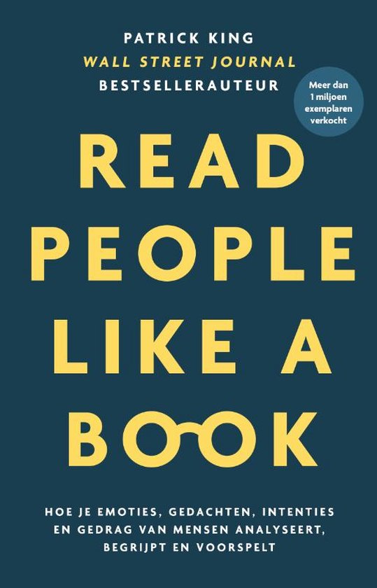 Foto: Read people like a book nederlandse editie