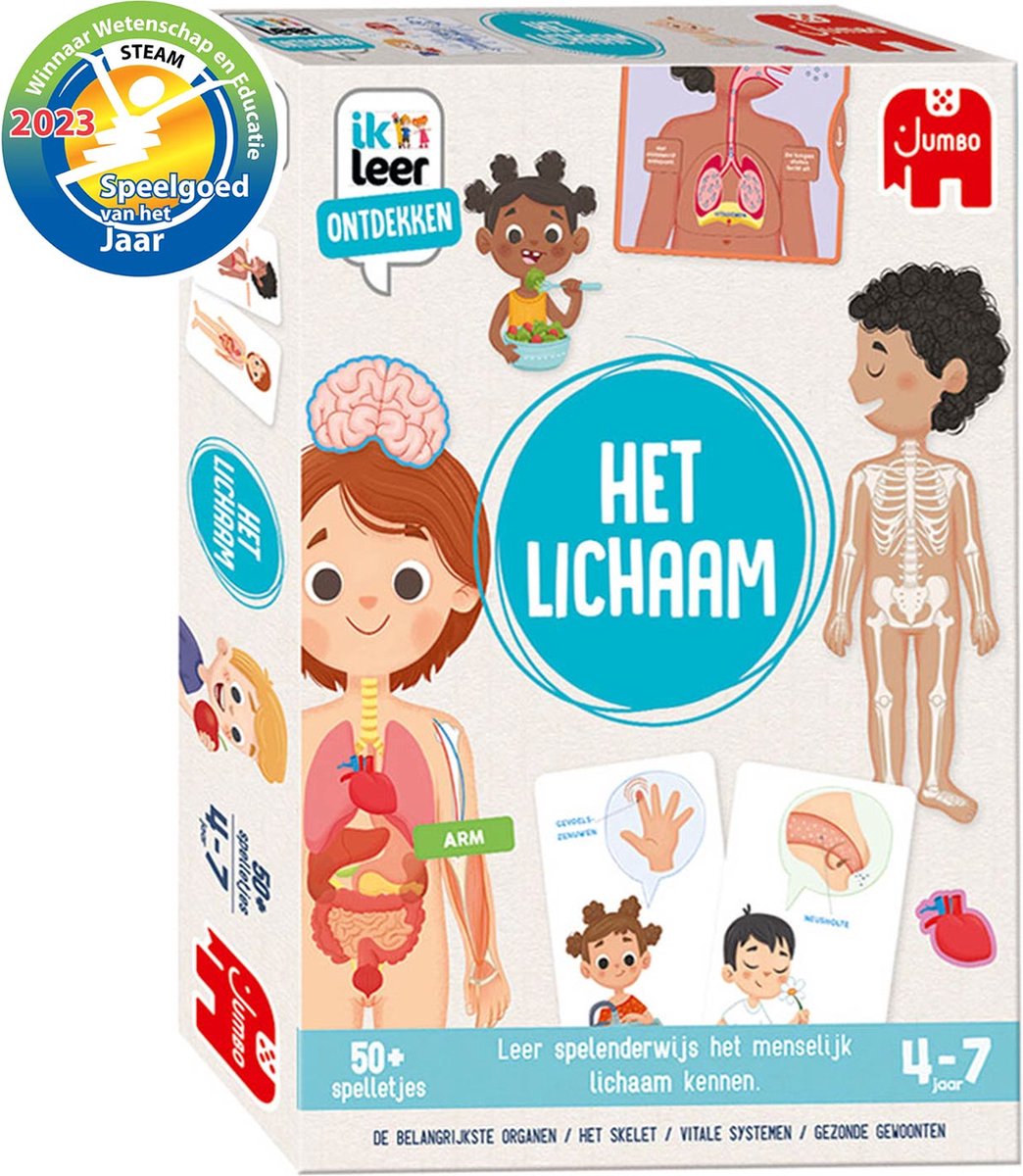 Ik Leer Ontdekken Het Lichaam - Educatief spel