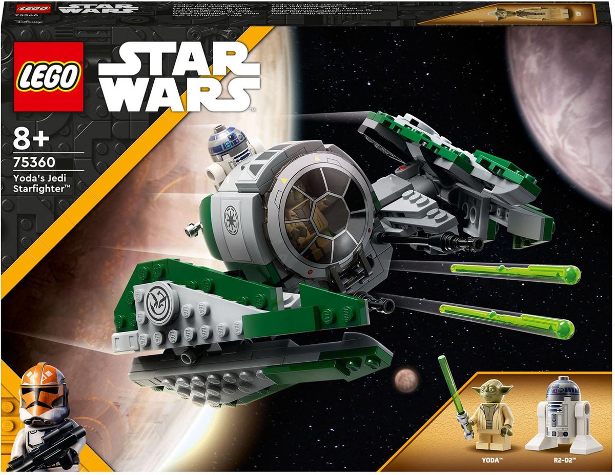 LEGO Star Wars Yoda's Jedi Starfighter - 75360 — afbeelding 8