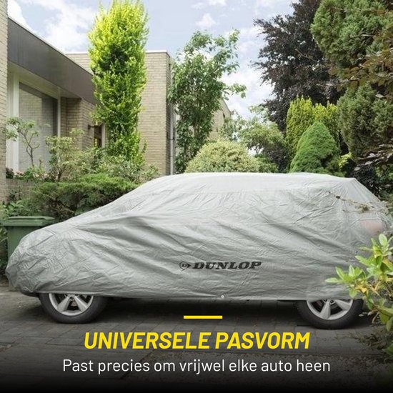 Dunlop Housse Voiture XL 534 X 178 X 120 Cm Gris