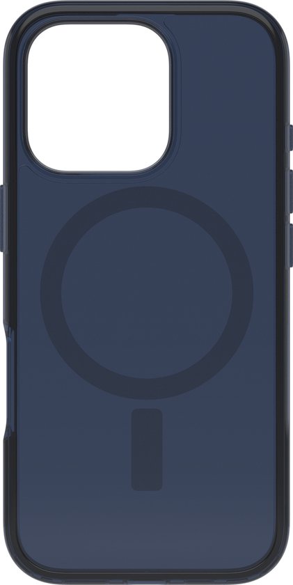 OtterBox Symmetry Hoesje Geschikt voor Apple iPhone 16 Pro | Back Cover met Magneet | Compatibel met MagSafe | Duurzaam | Clear Blauw