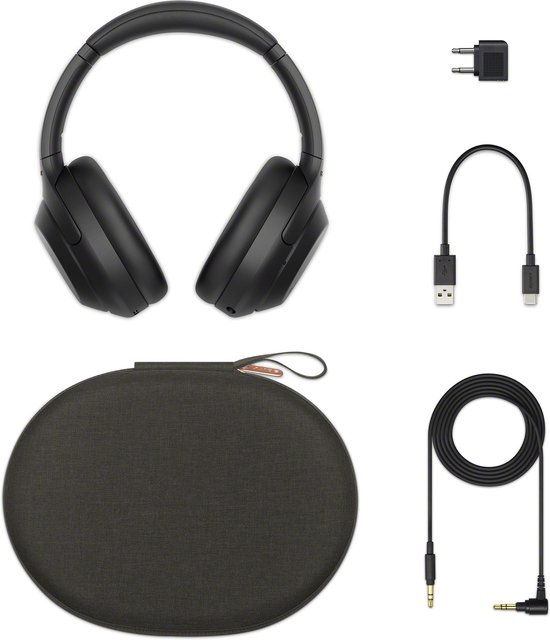 Sony WH-1000XM4 - Draadloze over-ear koptelefoon met Noise Cancelling - Zwart