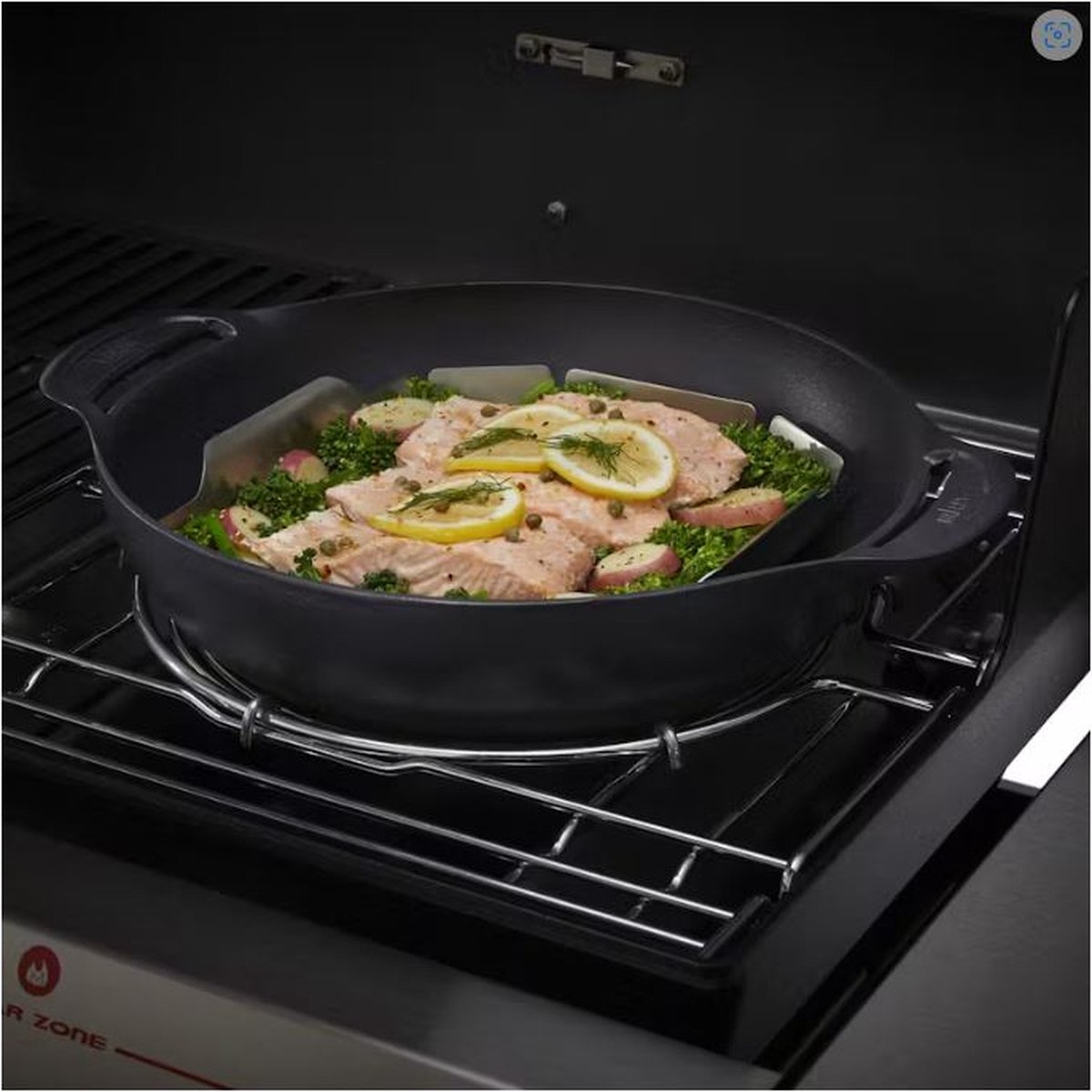 Weber Crafted wok & steamer