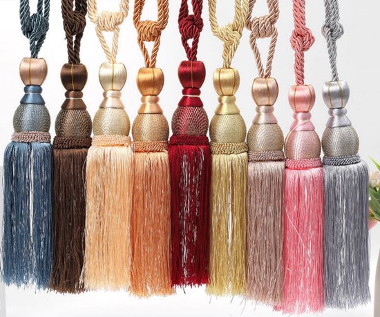 Kwastjes Voor Sleutelhanger Rood