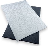 Actieve koolstoffilters, 25 stuks, 12 x 12 cm, koolstoffilter