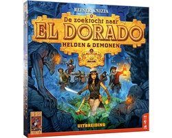 foto van 999 Games - De Zoektocht naar El Dorado - Helden & Demonen Uitbreiding 1 - Bordspel