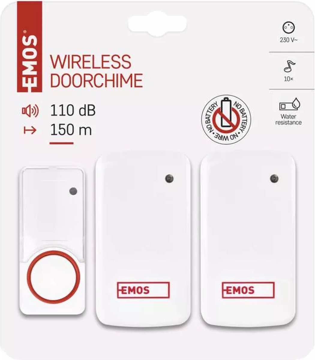 Emos P5750.2R Rood, Wit