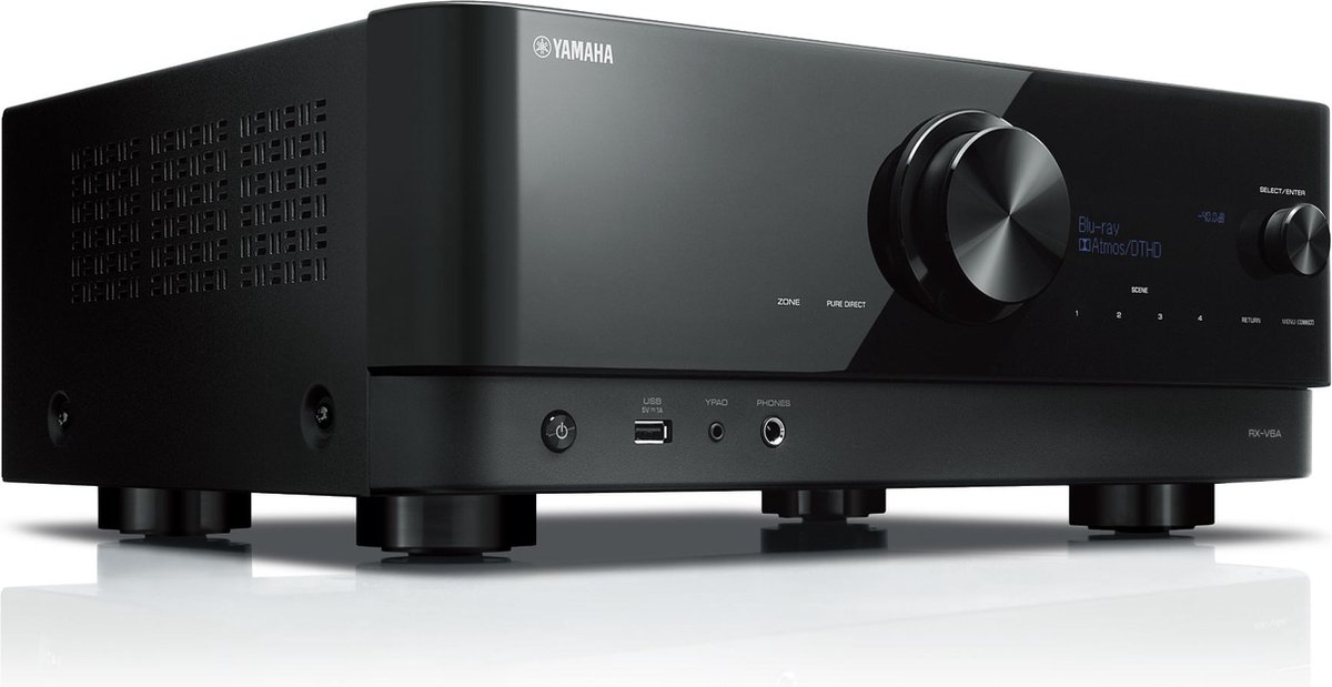 Yamaha RX-V6A AV Receiver - Zwart
