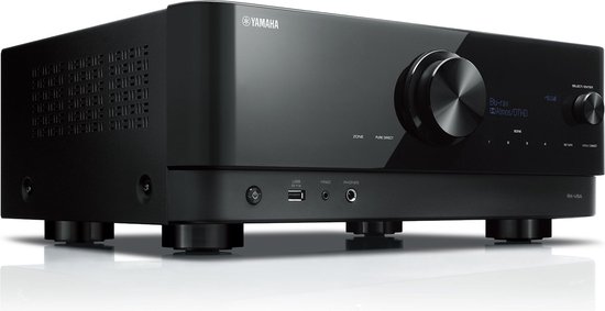Yamaha RX-V6A - AV Receiver - Dolby Atmos Yamaha - MusicCast - Meerkanaals geluid – Zwart