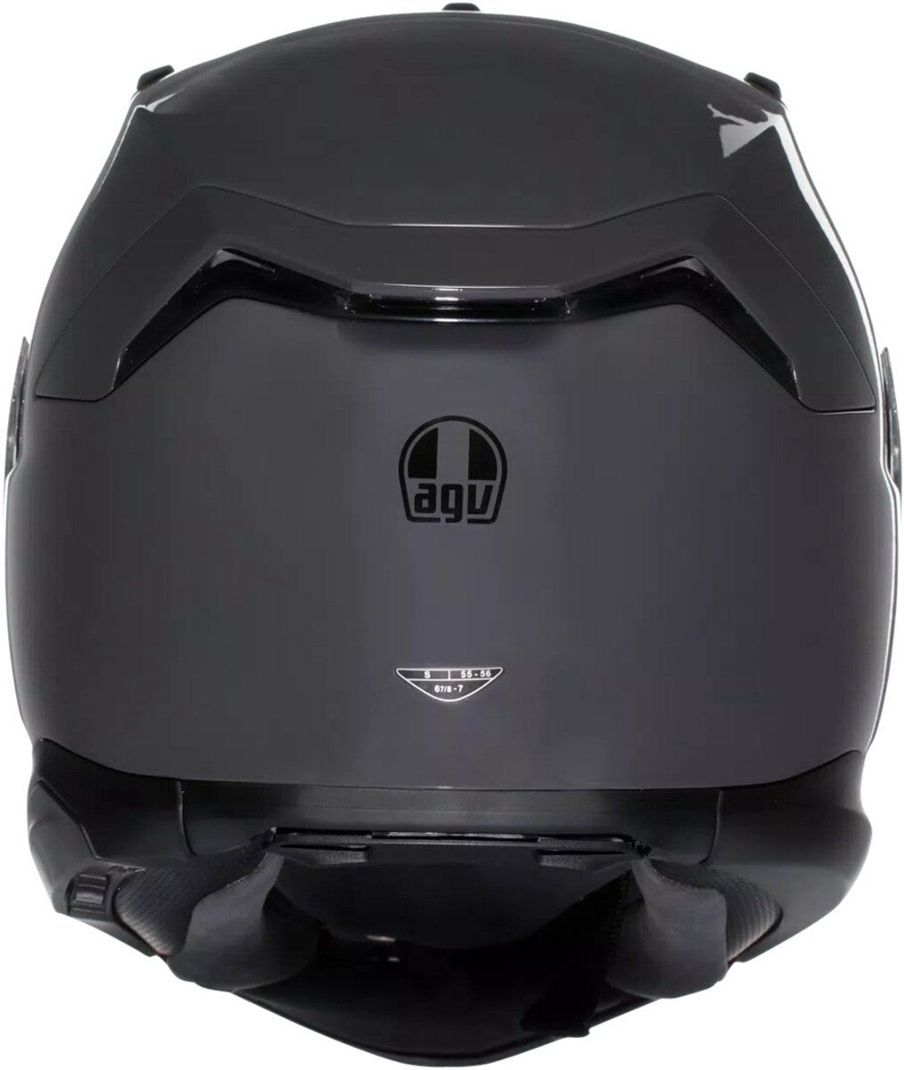 AGV K7 Mono Evo Nardo Grey - Maat XL - Integraal helm - Scooter helm - Motorhelm - Grijs - Scooterhelmen mannen en vrouwen. – foto 3