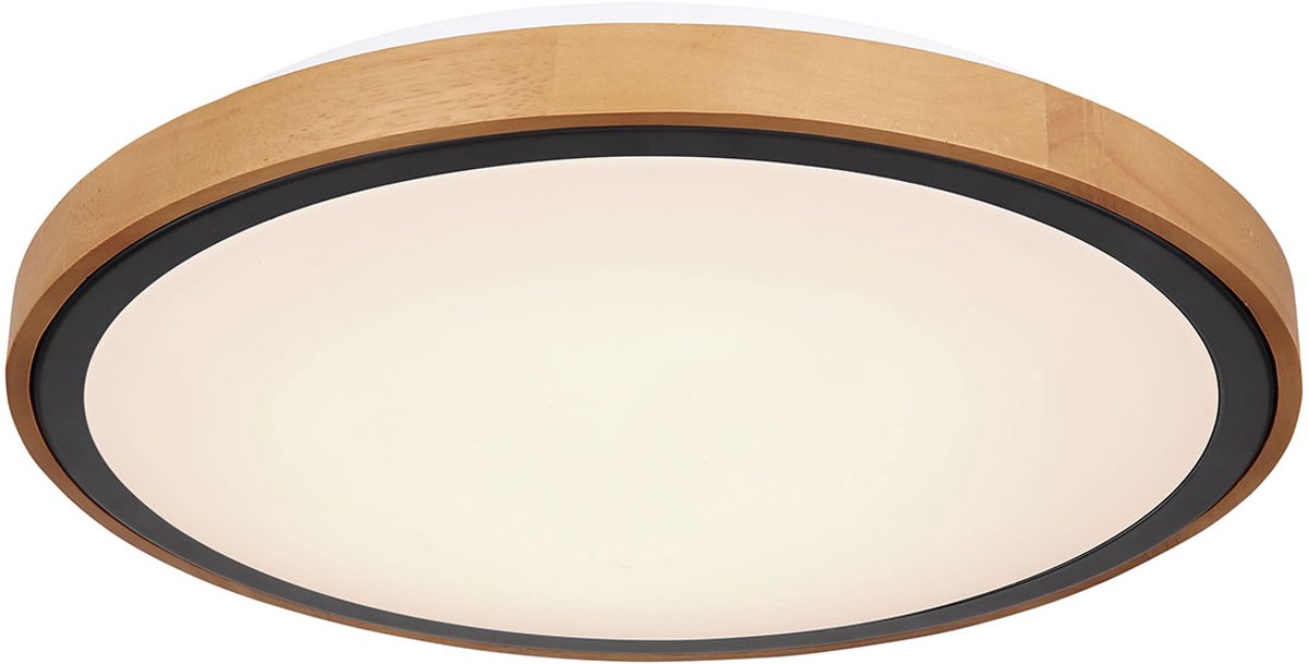 Globo plafonniere - Bruno - zwart - metaal - Ø 44cm - LED - 41764-24