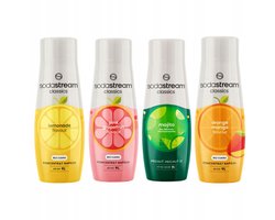 Sodastream - Limonadesiropen - Sinaasappel-Mango - Limonade - Grapefruit - Mojito