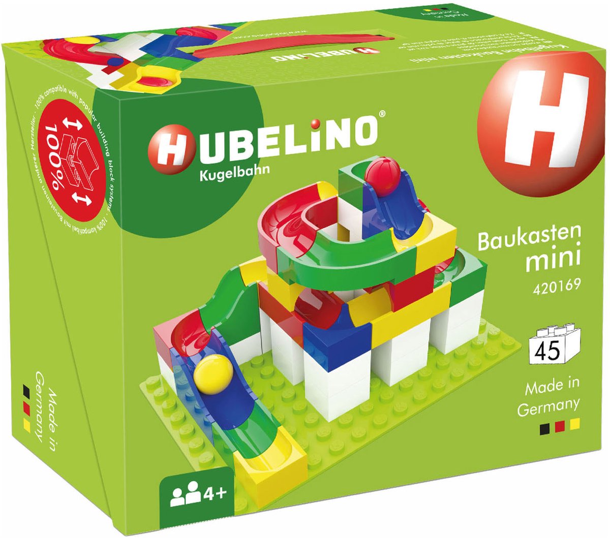 Hubelino Knikkerbaan Miniset, 45dlg.