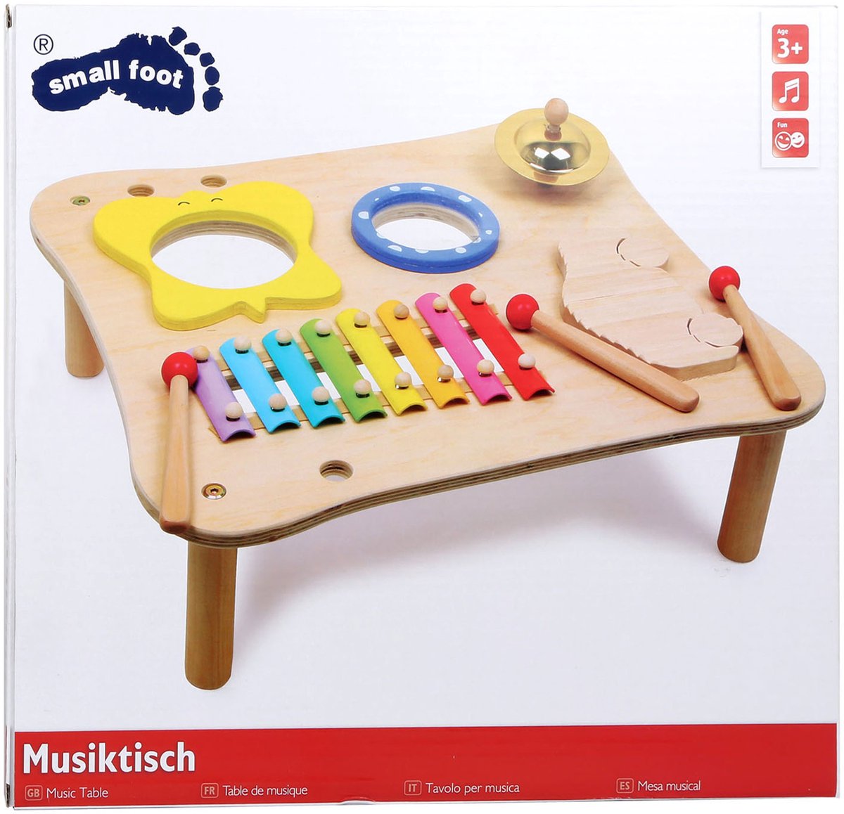 Base Toys Muziektafel - Hout — afbeelding 4