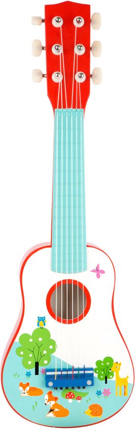 Baker Ross AT812 Guitar Sewing Kits for Beginners - Pack of 3, Wooden