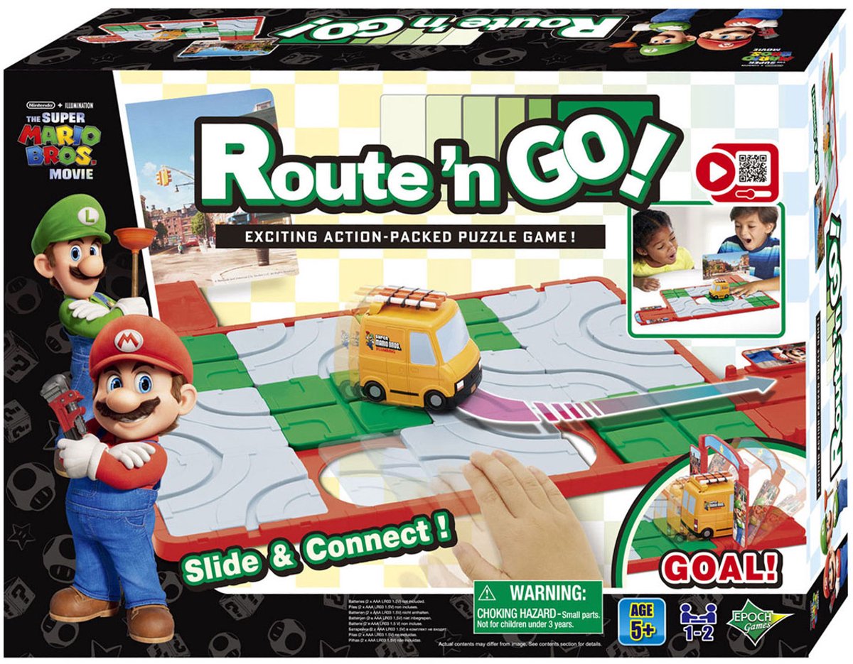 Super Mario - Route'n Go - Bordspel