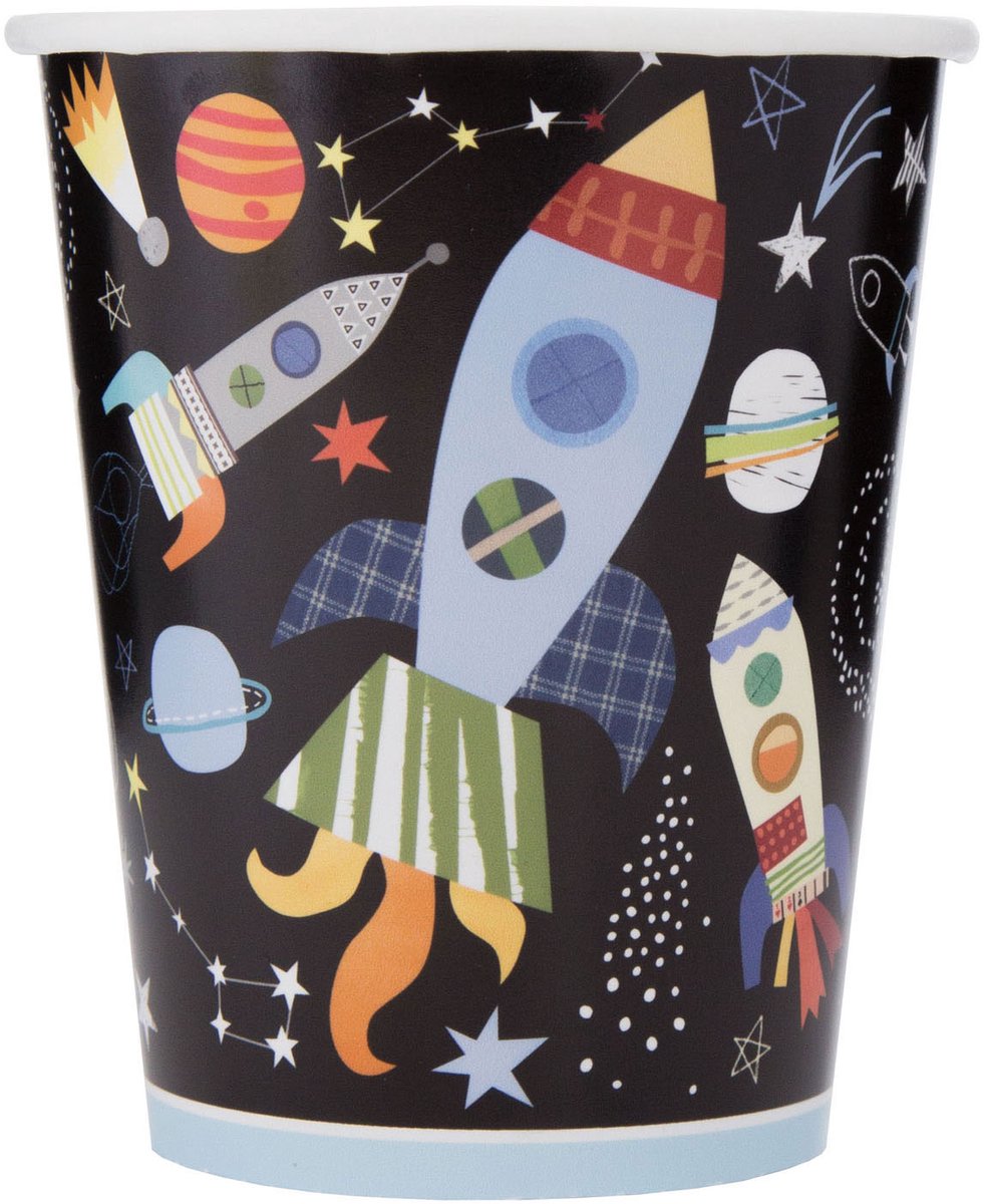Bekers Space Ruimte 270ml (8st)
