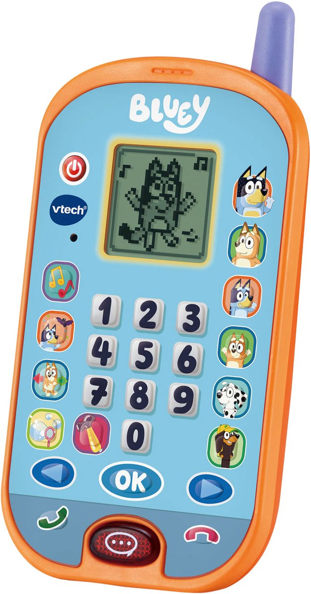 VTech Bluey Smartphone - 4 Vrolijke Spelletjes - Bekijk Grappige Animaties - Educatief Speelgoed - Nederlands Gesproken - Vanaf 3 Jaar van Vtech — afbeelding 4