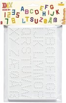 Hama grondplaten - cijfers en letters