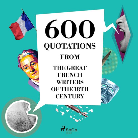 600 Quotations from the Great French Writers of the 18th Cen ... - cover