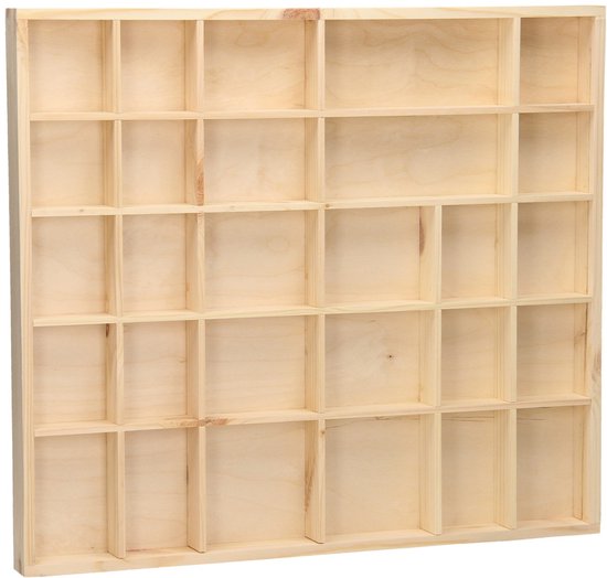 Playwood Houten Letterbak Rechthoek Groot