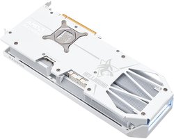 Powercolor Hellhound Spectral White AMD Radeon RX 9070 XT - Videokaart - 16GB - GDDR6 - PCIe 5.0 - 1x HDMI 2.1b - 3x DisplayPort 2.1a
