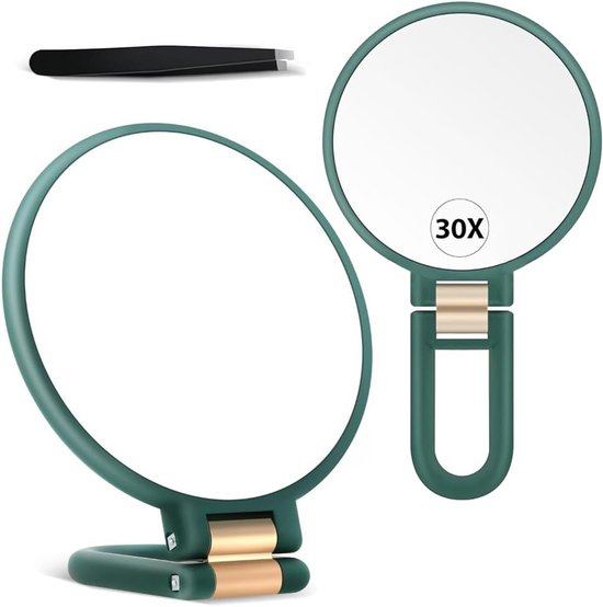 Miroir Grossissant Avec Lumière 30X, 15cm 3 Modes De Couleur , Grossissant De Voyage Rechargeable Avec 3 Ventouses Et Support De Table 360 Blanc 99344512 Miroir Grossissant Avec Lumière 30X, 15cm 3 Modes De Couleur , Grossissant De Voyage Rechargeable Avec 3 Ventouses Et Support De Table 360 Blanc 99344512