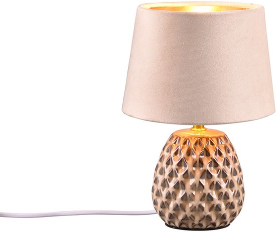 Paddy tafellamp, roze, glas, hoogte 26,5 cm - BLOOMINGVILLE | Koop online