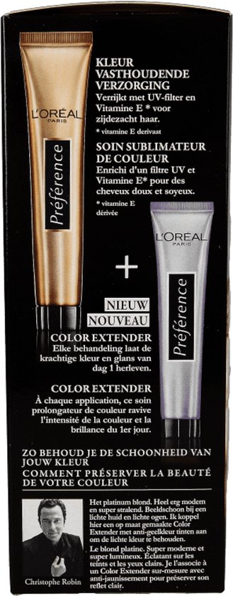 Teinture L'Oréal Préférence 10.1 Helsinki Blond Très Très Clair - Neuve, Made In Belgique