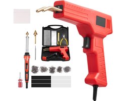 Luxe Kunststof Lasset, 100W Kunststof Laspistool, 60W/100W Soldeerbout, Professioneel Kunststof Reparatiegereedschap met 1000 Hete Nietjes en 60 Staven voor Autobumpers