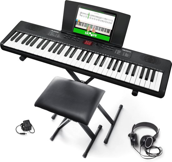 Korg LP-380 73 Toetsen Digitale Piano, Zwart/Zilver met Gratis Kruk en Hoofdtelefoon Korg LP-380 73 Toetsen Digitale Piano, Zwart/Zilver met Gratis Kruk en Hoofdtelefoon