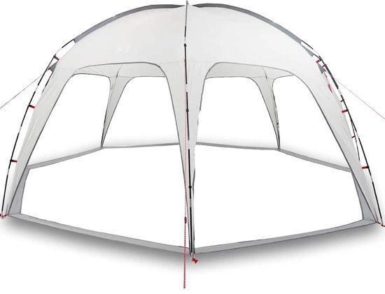 vidaXL - Partytent - waterdicht - grijs van Merkloos — afbeelding 2