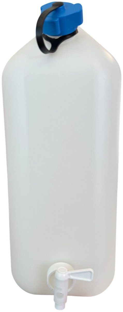 Jerrycan Water 20 Liter - Met Schenkkraan - BPA-vrij Watertank - Stevige Watercontainer voor Camping, Caravan, Outdoor & Noodvoorraad van Merkloos — afbeelding 4