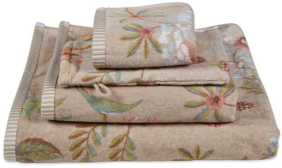 Handdoek Pip Studio Tile de Pip Light Blue (55 x 100 cm