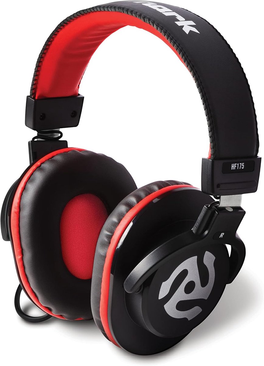Over Ear DJ Koptelefoon met Gesloten Achterkant en 40 mm Drivers - Ideaal voor Mixen en Monitoring