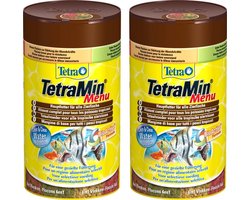 Tetra - Aquarium Visvoer - Menu 4-in-1 - 250ml - 2 Stuks