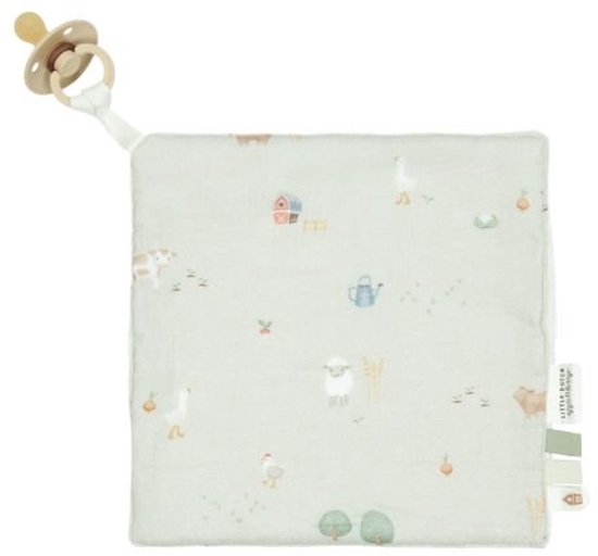 Foto: Knuffeldoek groen little farm