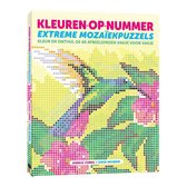 Kleuren-op-nummer: extreme mozaïekpuzzels