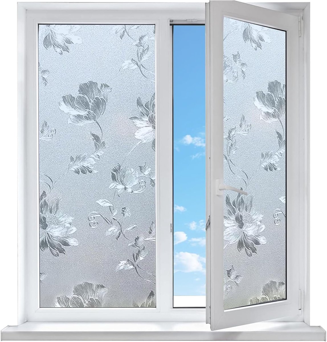 Parasol - groen/wit - gestreept - D180 cm - UV-bescherming