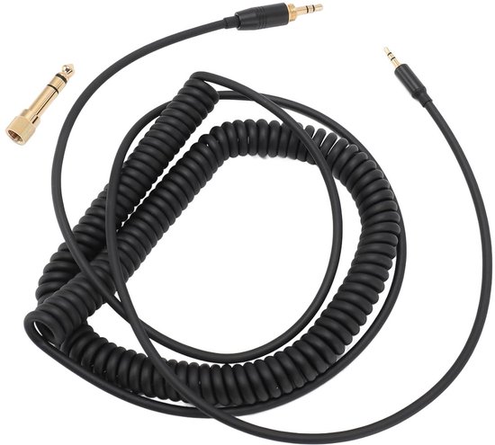 Vervangende Audio-upgradekabel, 3,5 Mm Naar 3,5 Mm Hoofdtelefoonkabel met Microfoon voor WH-1000XM4/XM3/XM2 MDR-1A, voor Hesh 3/2, enz