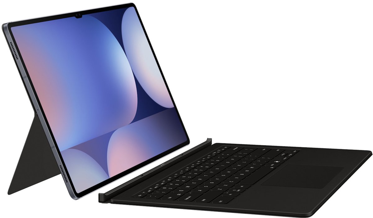 Samsung - Book Cover Keyboard - Galaxy Tab S10 Ultra/S9 Ultra - Zwart
