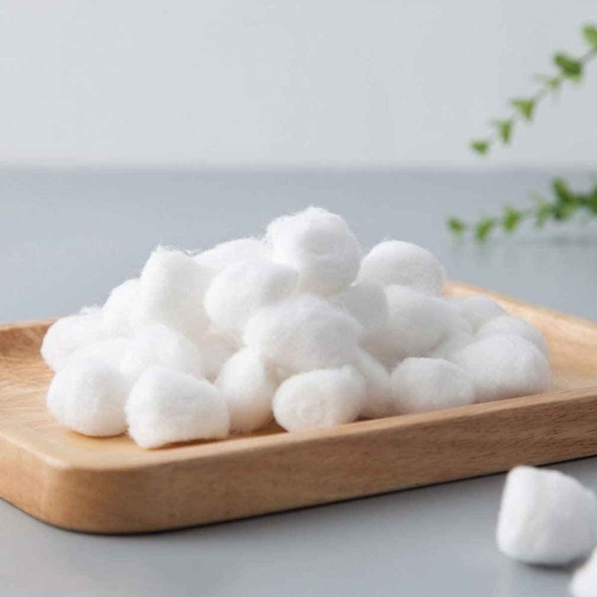 300 stuks katoenen ballen voor het ontvetten van wattenstaafjes - ideaal voor schoonheidssalon en thuisgebruik