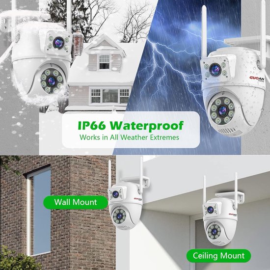 Camerabewaking - Beveiligingscamera Draadloos Buiten - Bewakingscamera van Merkloos — afbeelding 5
