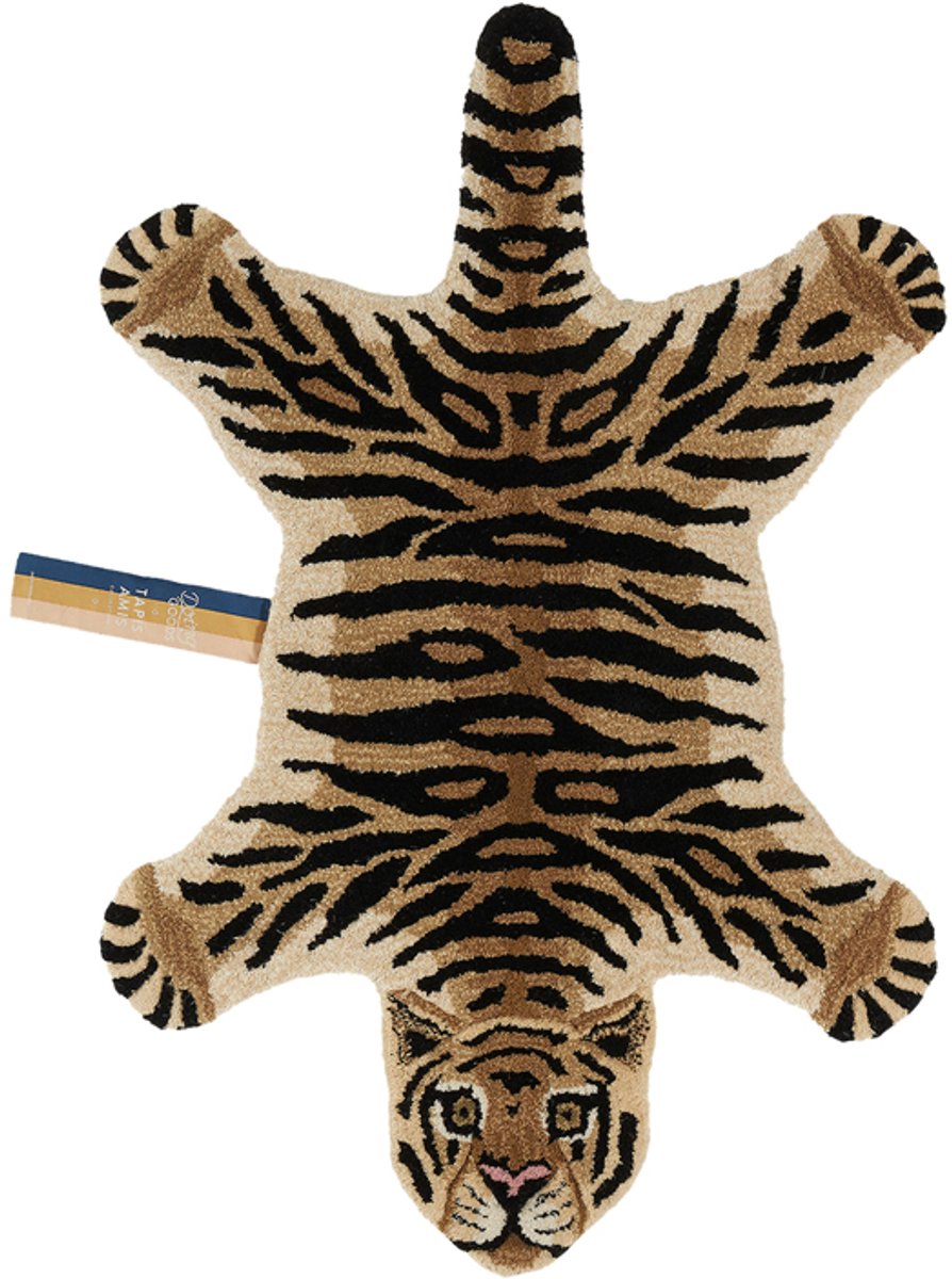 Doing Goods Drowsy Tiger Vloerkleed Klein - Bruin