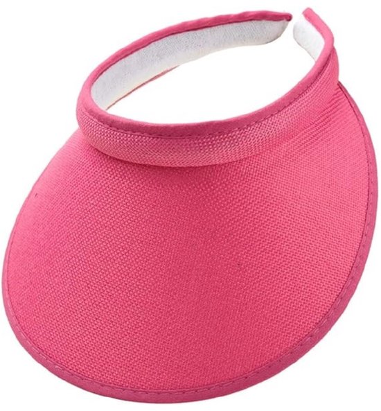 Seeberger Zonnehoed voor dames, stro/stoffen cap, effen, cassis, One size