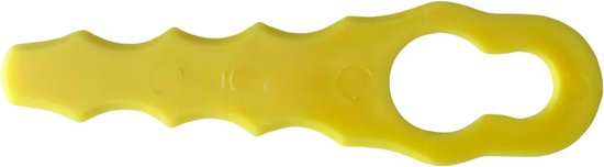 Reservemes RAC155 RAC157 RAC158 geschikt voor Ryobi Edge cutter dubbele kop Gekartelde messen - Pak van 50 van Agri-Fab — afbeelding 3