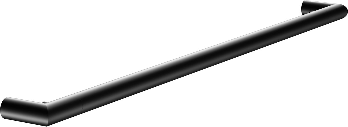 Keuco Reva - Handdoekhouder, lengte 80 cm, mat zwart 12801370800