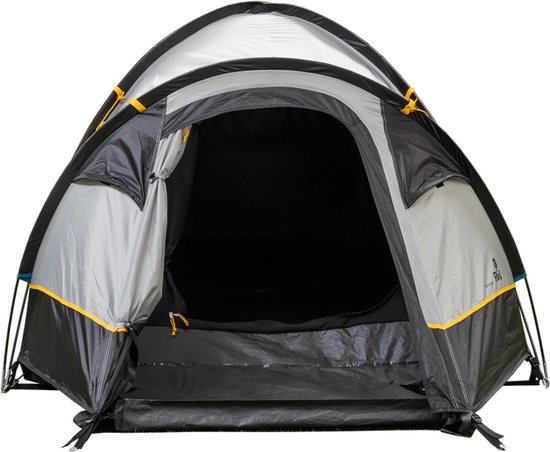 Redwood - Trekkerstent - Chestnut 160 Koepeltent - Grijs - B160 X L270 X H120 — afbeelding 5