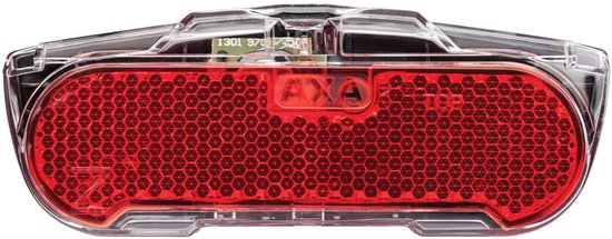 AXA Slim Steady â€“ Fiets Achterlicht - LED Fietsverlichting - 50 mm - Rood