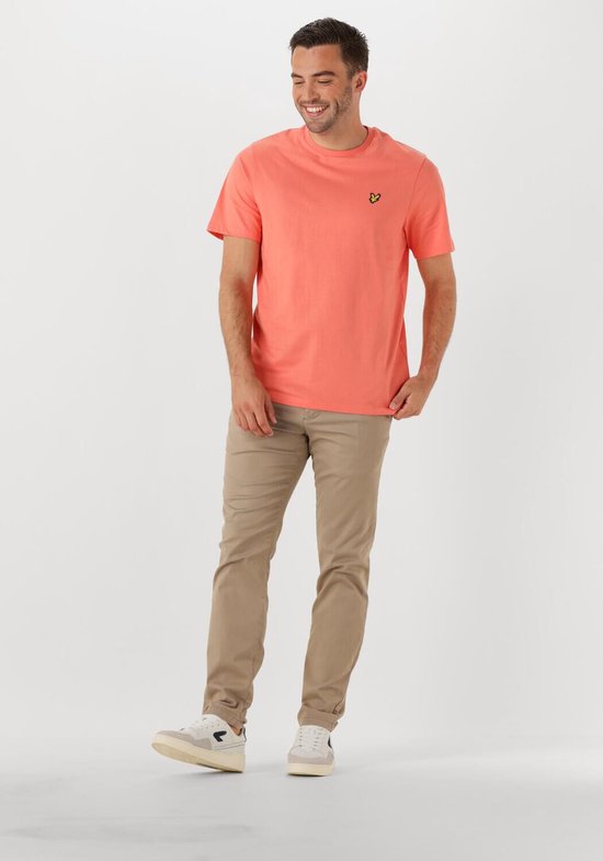 T-shirt uni Lyle & Scott Polos et T-shirts Homme - Polo - Corail - Taille L